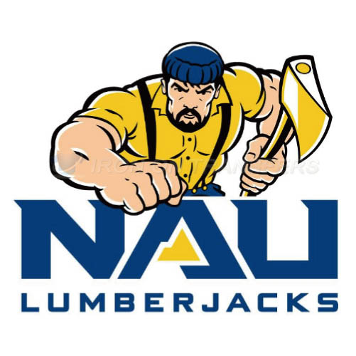 Northern Arizona Lumberjacks Logo T-shirts Iron On Transfers N56